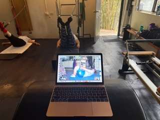 Telehealth session with End Physio Physiotherapist, Pilates Teacher and Yoga Therapist