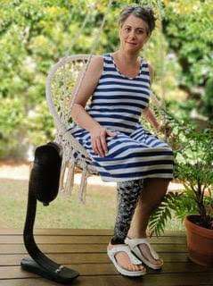 End Physio NDIS Participant With a Physical Disability attending for a Physiotherapy exercise, Pilates and Yoga Therapy program.